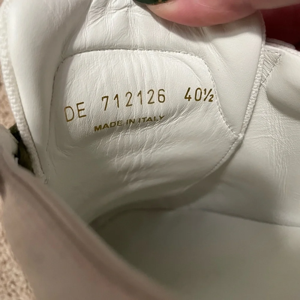 Saint Laurent Andy Canvas Sneakers Size 40.5 - Picture 6 of 9